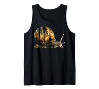 Jardines, bosques Caracol Camiseta sin Mangas