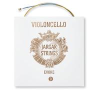 JARGAR cuerdas para violonchelo Evoke D 4/4 medium, alma de acero al carbono, multialeación