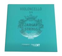 JARGAR "Young Talent" Juego de cuerdas para Violonchelo 3/4 Medium núcleo de acero; escala pequeña