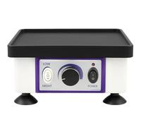 Jargrovs Placa vibratoria para Yeso, 8" x 6" Mezclador Oscilador Dental,120W Velocidad Ajustable Placa Vibratoria Eléctrica,Vibrador Dental para Laboratorio Dental,para Mezclar Yeso y modelar