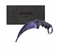JARL Karambit CS:GO Cuchillos de Entrenamiento y Colección - Réplicas de Karambit Counter-Strike con Hoja de Acero Inoxidable - Regalo para Fans de CS:GO con Caja Premium