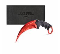 JARL Karambit CS:GO Cuchillos de Entrenamiento y Colección - Réplicas de Karambit Counter-Strike con Hoja de Acero Inoxidable - Regalo para Fans de CS:GO con Caja Premium
