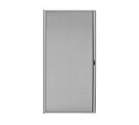 jarolift 3 en 1 Puerta corredera Mosquitera - Zanzara Mosquitera para Puertas, Marco de Aluminio 140 x 240 cm, Plata