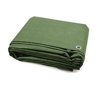 jarolift Lona Cobertora de Protección Polietileno 140 g/m² Impermeable Resistente al Moho y al Desgarro, 2 x 3 m, Verde