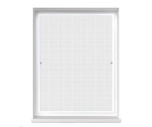 jarolift Profi Line Mosquitera para Ventana, con Marco de Aluminio Acortable, 90 cm x 150 cm (Ancho x Alto), Color del Marco Blanco