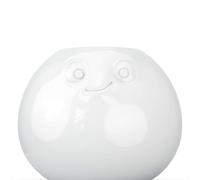 Jarr n de porcelana TASSEN, edici n Amused Face, 6,5 pulgadas, blanco (jarr n individual)