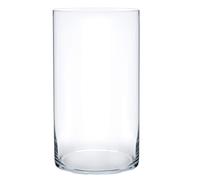 Jarr n de vidrio decorativo Royal Imports para el hogar o la boda - Forma cil ndrica, 30 cm de alto, 15 cm de abertura, transparente