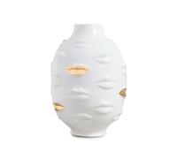 Jarr n redondo dorado Gala para mujer de Jonathan Adler, blanco/dorado, talla nica