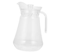 Jarra acrílica transparente Jarra de agua de plástico con tapa Jarra for refrigerador de 2 litros Jarra inastillable Dispensador de bebidas Hervidor de agua fría for té helado Limonada Jugo Leche(50.7