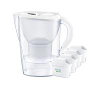 Jarra Brita Marella XL 3.5L + 4 Filtros Maxtra Pro Pure Blancos