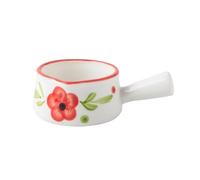 Jarra cerámica for leche con asa, taza for, salsa for condimentar, vinagre, jarabe, cuencos de inmersión, 2 uds., 50ml Para Barista Casero(Orange red)