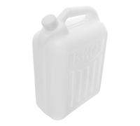 Jarra Claro PE de 5 de Almacenamiento Industrial Litros de Color con Asa | Boca Ancha y Tapa Hermética, Uso en Cocina o Garaje, para Líquidos, Aceite de Cocina y Mascotas