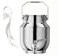 jarra con grifo bidón de acero inoxidable para transporte de leche Cubo para Vino/Recipiente para lácteos/bidón de Leche/Jarra con Tapa Sell,capacity-20liter