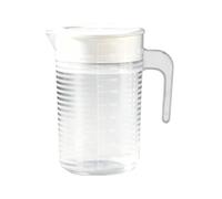 Jarra con tapa Jarra mezcladora de 2 L transparente de gran capacidad