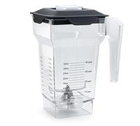 Jarra contenedor de 75 onzas para licuadoras Blendtec, para reemplazo de tarros Blendtec, compatible con licuadoras Blendtec todos los modelos de consumo, incluye recipiente, hoja y tapa