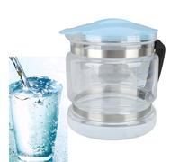Jarra de 4 litros para destilador de encimera, contenedor de agua, botella de colección de vidrio multiusos para encimera, destiladores de belleza para el hogar