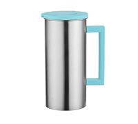 Jarra de acero inoxidable de alta calidad con tapa, mango antiquemaduras, ollas térmicas resistentes a altas temperaturas para la salud, segura para la salud, jarra térmica de agua G