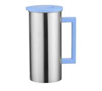 Jarra de acero inoxidable de alta calidad con tapa, mango antiquemaduras, ollas térmicas resistentes a altas temperaturas para la salud, segura para la salud, jarra térmica de agua G