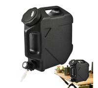 Jarra de agua con espita, jarra de agua para acampar,Contenedor de almacenamiento de agua de 10L con grifo | Cubo portátil de vehículos recreativos para acampar, vehículo, automóvil, senderismo al air
