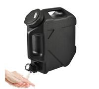 Jarra de agua con grifo - Jarra grande para beber de 10 litros, dispensador de agua para deportes al aire libre, contenedor portátil resistente, equipo de hidratación sin fugas | Accesorio de grifo fá