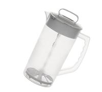 Jarra de Agua con Tapa, Jarra de Agua para Nevera para Jugo | Jarra mezcladora a prueba de fugas de 2000 ml con boquilla ancha,Jarra de fácil mezcla, recipiente de jugo versátil para bebidas, limonada