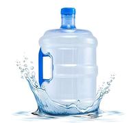 Jarra de agua de 10 litros con mango de alimento Totaje a prueba de fuga Transparente Sin olor recipiente de botella de agua portátil reutilizable a prueba de polvo para el hogar al aire libre, jarra