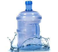 Jarra de agua de 2 galones, jarra de agua de 7, 5 litros con asa Contenedor de gran capacidad con tapa Botella de plástico de fácil agarre para beber en casa Acampar al aire libre PRODUCTOS DEPORT.