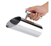 Jarra de Agua de Acero Inoxidable Jarra Grande con Protector Contra Hielo Jarra para Beber en Frío Hotel en el hogar Herramienta de Servicio para Servir Agua,Té Helado (1L)