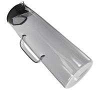 Jarra de Agua de Vidrio 1,4 L con Tapa Filtrante y Asa Ergonómica | Acero Inoxidable, Apta para Frigorífico y Preparación en Cocina, para Té, Jugo y Servicio Diario