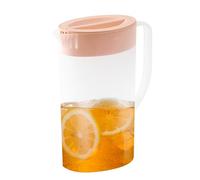 Jarra de agua grande - Jarra de bebidas frías de 2 L, dispensador de alimenticio | Contenedor de limonada para el hogar con boquilla en forma de V, soporte de duradero para jugo de té