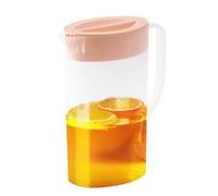 Jarra De Agua Grande - Jarra Para Bebidas Frías De 2 L, Dispensador De Alimenticio | Contenedor De Limonada Para El Hogar Con Boquilla En Forma De V, Soporte De Duradero Para De Té