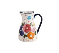 Jarra de agua Jarras de cerámica de 2000 ml con asa, hervidor de agua fría de gran capacidad, florero decorativo for el hogar for arreglos florales Olla de vidrio
