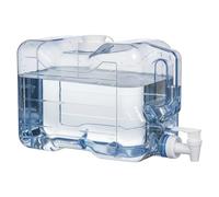 Jarra de Agua para Camping Contenedor de Agua de Gran Capacidad de 5 7 l/1 5 galones con Boquilla Dispensador de Bebidas portátil PETG para frigorífico para Uso en Interiores y Exteriores