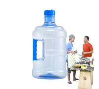 Jarra de agua portátil, almacenamiento de agua portátil con asa, cantina a prueba de fugas para senderismo, playa, patio, , barbacoa, , picnic al aire libre