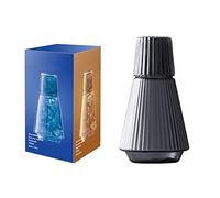 Jarra de Agua Vintage con Vaso, Jarra de Agua Nocturna, Jarra Acanalada de 37 Onzas y Vaso a Juego, para Dormitorio y Habitación de Invitados, Decantador de Enjuague Bucal de (4)