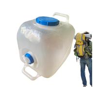 Jarra de almacenamiento de agua - Cantimplora plegable de hidratación, cantina de almacenamiento de camarero con espiga, cubo cuadrado para transportar aguas, cantimplora al aire libre, camping