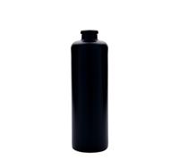 Jarra de barro de 500 ml, gres, negra, boca: corcho