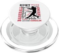 Jarra de béisbol Homerun PopSockets PopGrip para MagSafe