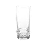 Jarra de cerveza de vidrio transparente