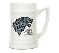 Jarra de cerveza Stark Blanca - Juego de Tronos