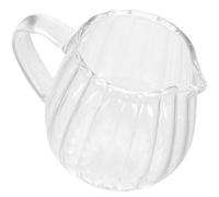 Jarra de Crema de Vidrio 100ml con Boquilla, Diseño Elegante