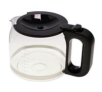 Jarra de cristal compatible con la cafetera Braun AS00001538 KF1100 Breakfast Series 1