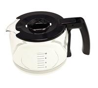 Jarra de cristal compatible con/pieza de repuesto para cafetera Krups SS-208836 KM8328 Grind Aroma