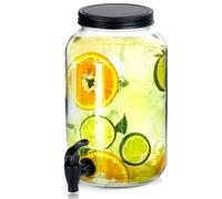 Jarra de cristal, dispensador de bebidas, botella grifo, dispensador con grifo, 3 L
