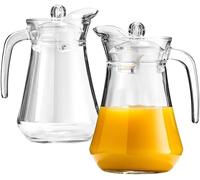 Jarra de cristal para agua zumo de fruta