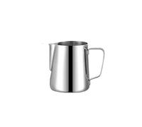 Jarra de espuma café y leche acero inoxidable 304 con escala, herramientas cocina vapor profesional Barista para Arte de Café(600ML Original)