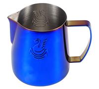 Jarra de espuma de 400ml, jarra de espuma para café, jarra de acero inoxidable 304 Latte Art, jarras humeantes para el hogar, oficina, tienda, leche espresso