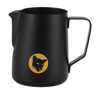 Jarra de espuma de leche de 600 ml, taza de café de acero inoxidable 304, herramientas de barra artística para hacer café con leche, capuchino y moca
