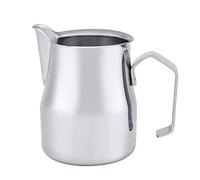 Jarra de espuma de leche de acero inoxidable, jarra de espuma de leche expreso taza de espuma de café con leche taza de café con leche jarra de vapor de Barista(750ml)