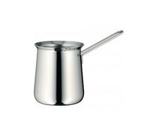 WMF Gourmet - Moka Pot Jarrita para Espuma de leche de 680 ml, Jarra Apto para 12 Tazas, Acero Inoxidable Pulido Cromargan, Apto para Lavavajillas